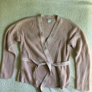 Light pink cardigan